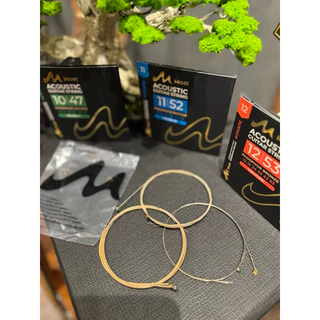 สายกีต้าร์โปร่ง Most เคลือบกันสนิม PHOSPHOR BRONZE ACOUSTIC GUITAR STRINGS