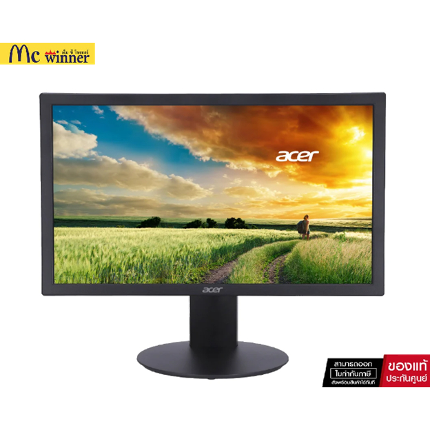 MONITOR (จอมอนิเตอร์) ACER E200QBI - 19.5 INCH TN HD 75Hz (#UM.IE0ST.002)