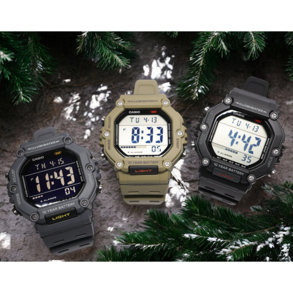 casio ของแท้ประกันศูนย์ นาฬิกาคาสิโอ ผู้ชาย AE1600 รุ่น AE-1600H/ SMILE168 ประกันศูนย์cmg/c-thong