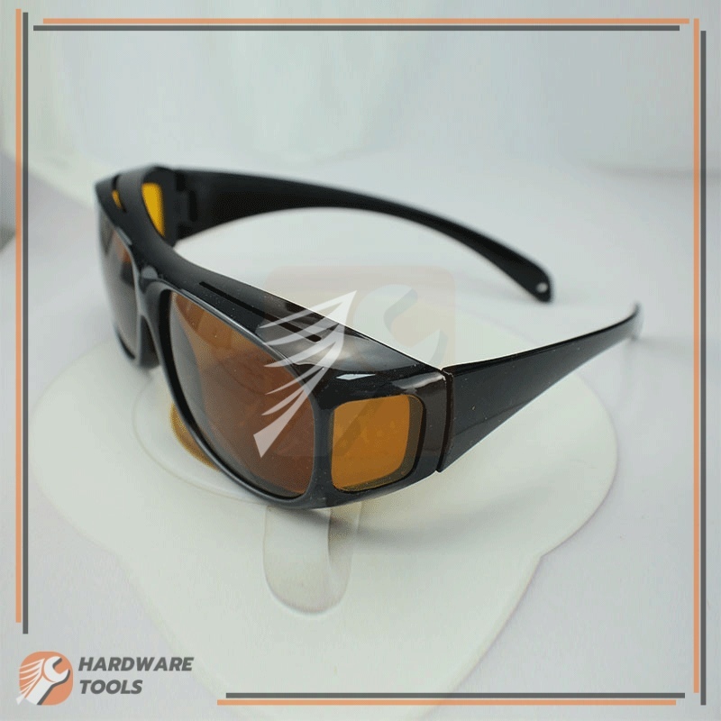 แว่นตาสำหรับการมองเห็นในเวลากลางคืน แว่นขับรถ  แว่นตาป้องกันทราย ชัดเจนและปลอดภัย ไม่ลื่นหลุดง่าย อเนกประสงค์ - รูปที่ 5