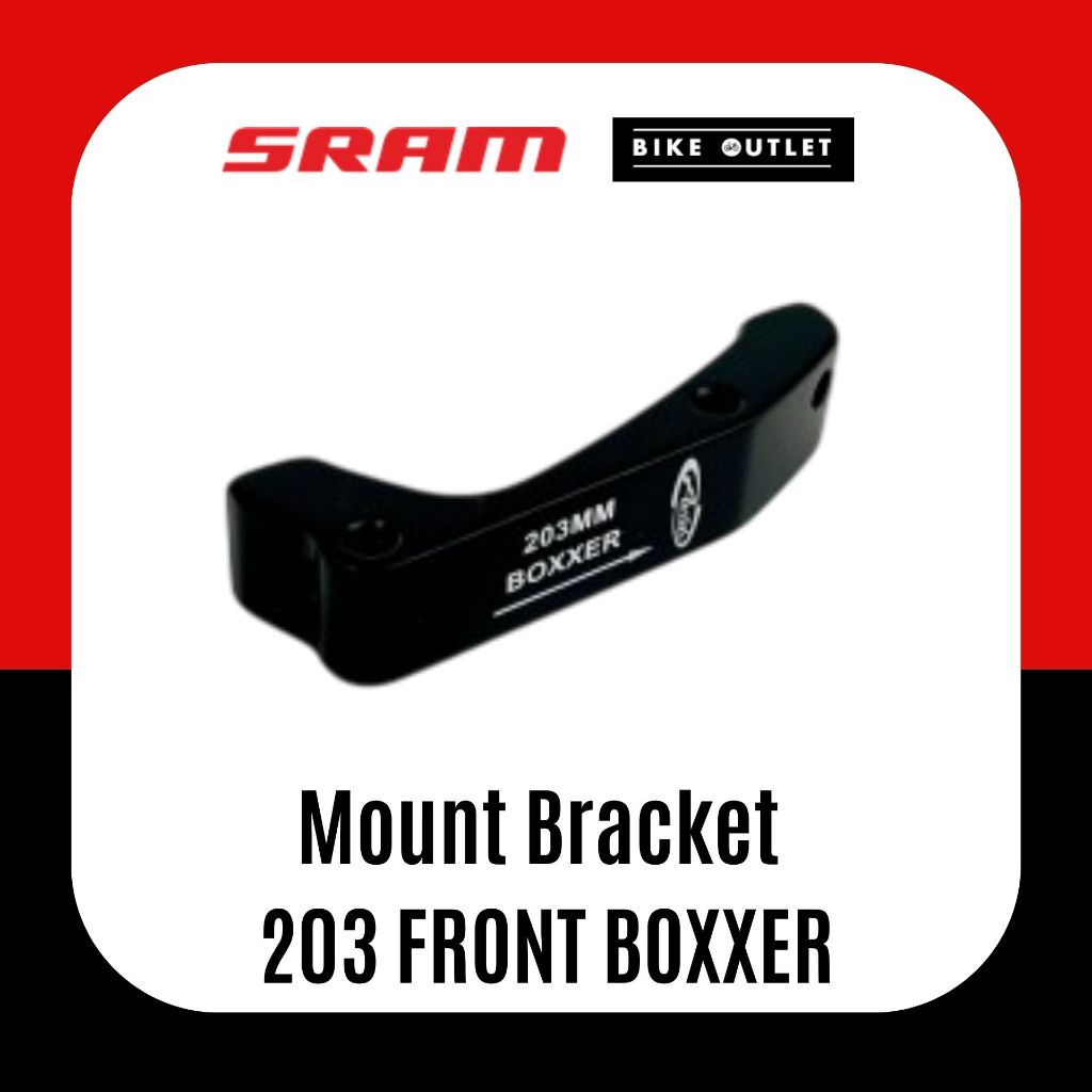 อแดปเตอร์เบรคจักรยาน AVID Mount Bracket 203 FRONT BOXXER
