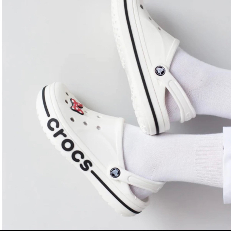 【พร้อมส่ง ของแท้ 100%】Crocs Bayaband clog 🔥สุดฮิต รองเท้าแตะ แบบสวมใส่ น้ำหนักเบา ใส่สบาย