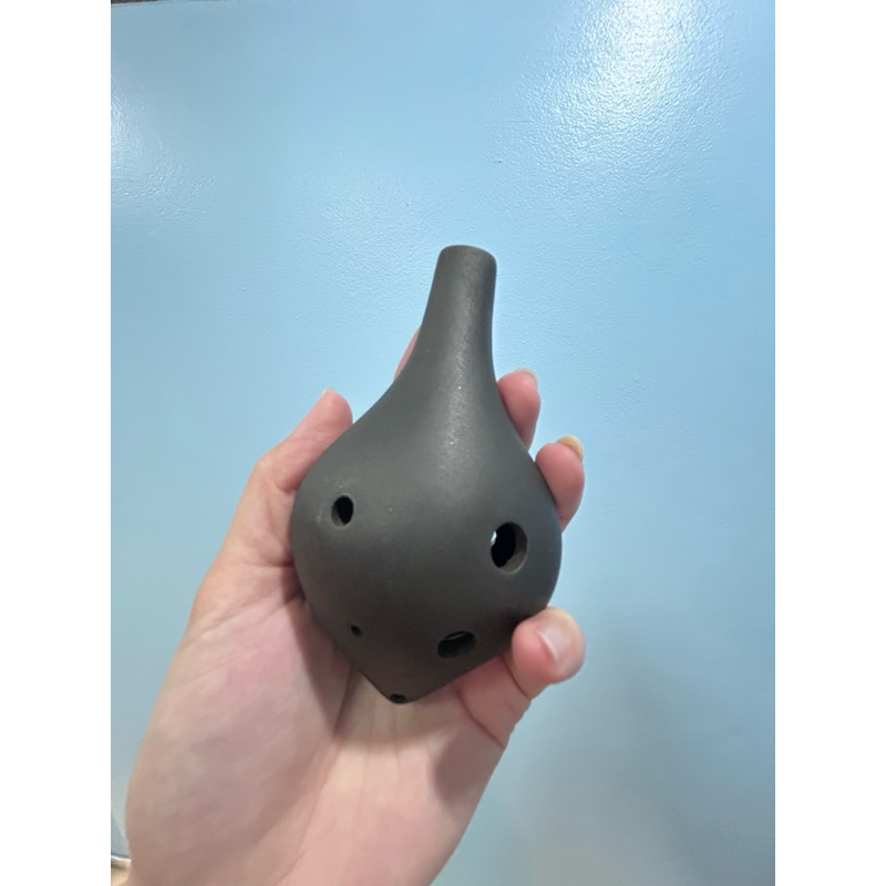 เครื่องดนตรีเซรามิก Ocarina Alto C 6หลุม พร้อมเชือกห้อย สําหรับคนรักดนตรี และผู้เรียน