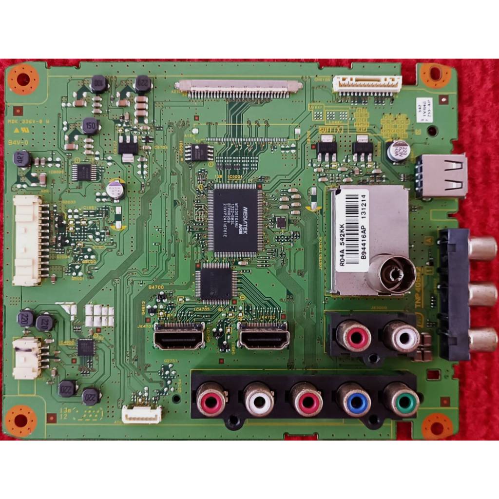 เมนบอร์ดทีวี PANASONIC รุ่น TH-L32B6T , TH-L39B6T พาสบอร์ด TNP4G542
