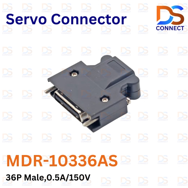 พร้อมส่ง! MDR-10336AS 36 PIN MDR Connector Servo Driver Plug