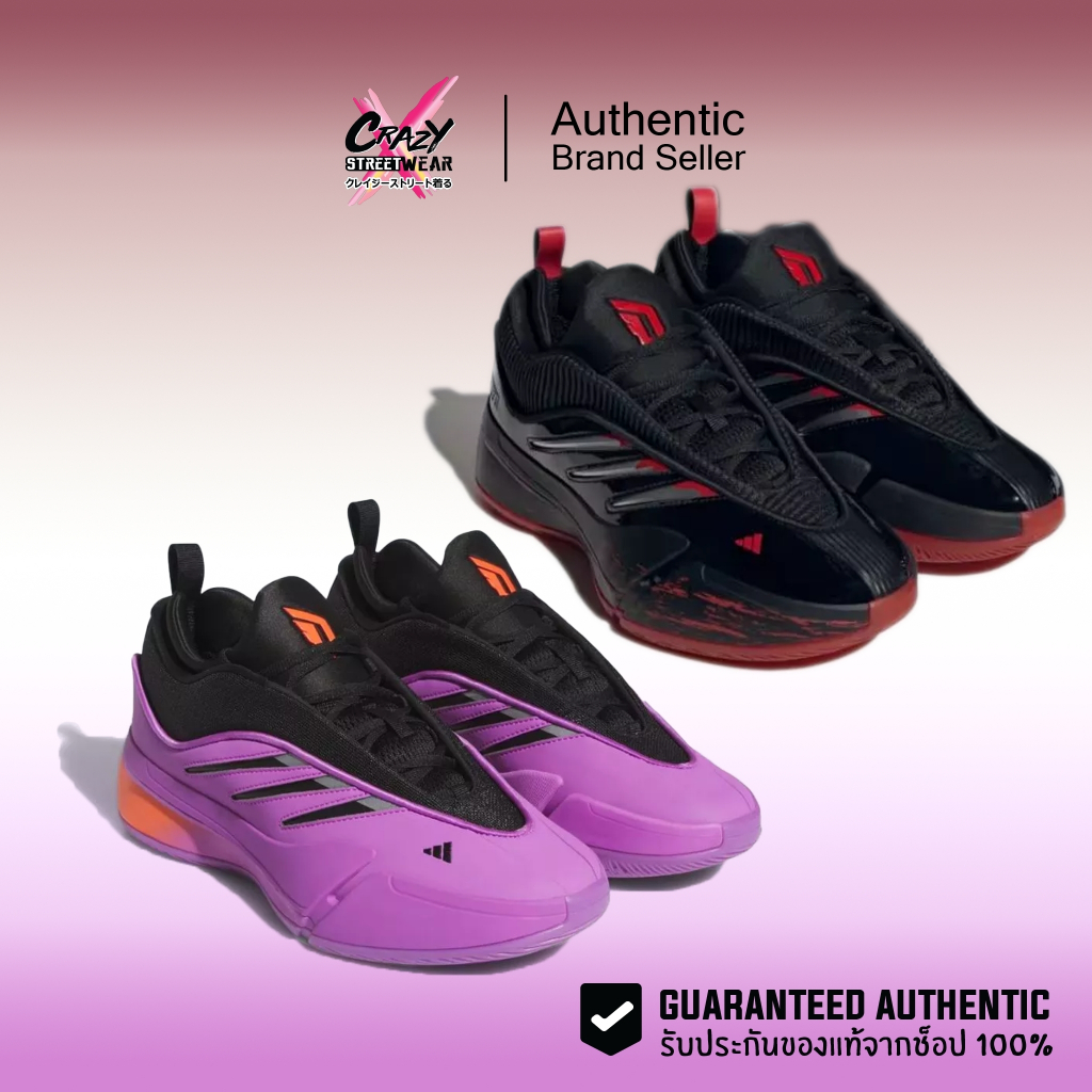 รองเท้าบาส Adidas Dame 9 Low ของแท้ 100% (IH3573 / IE3626) ลิขสิทธิ์แท้ Adidas รองเท้าผู้ชาย อดิดาส