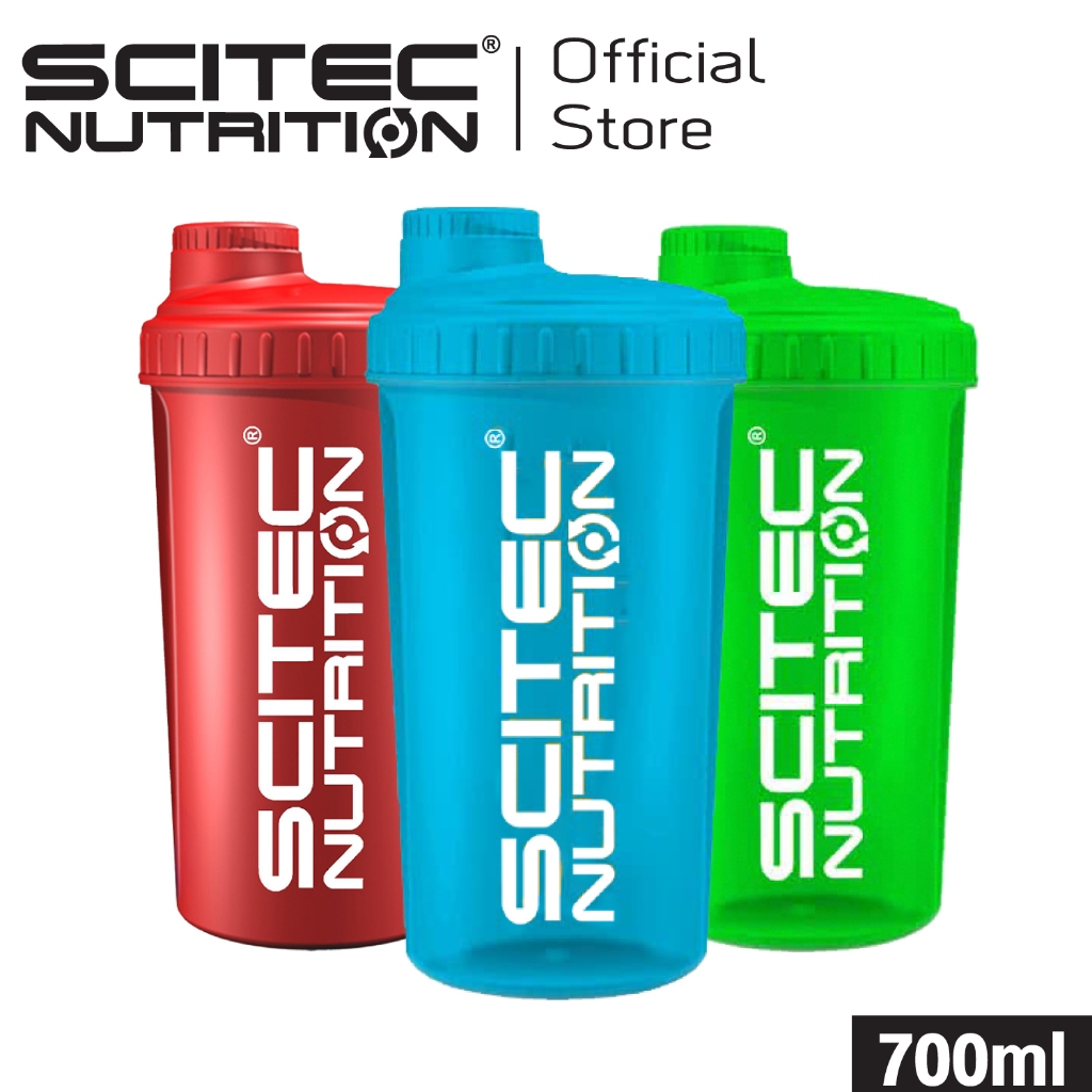 แก้วเชค Scitec Nutrition  แก้วเชค โปรตีน Shaker bottle 700 ml. กระบอกเชค เขย่าเวย์ โปรตีน