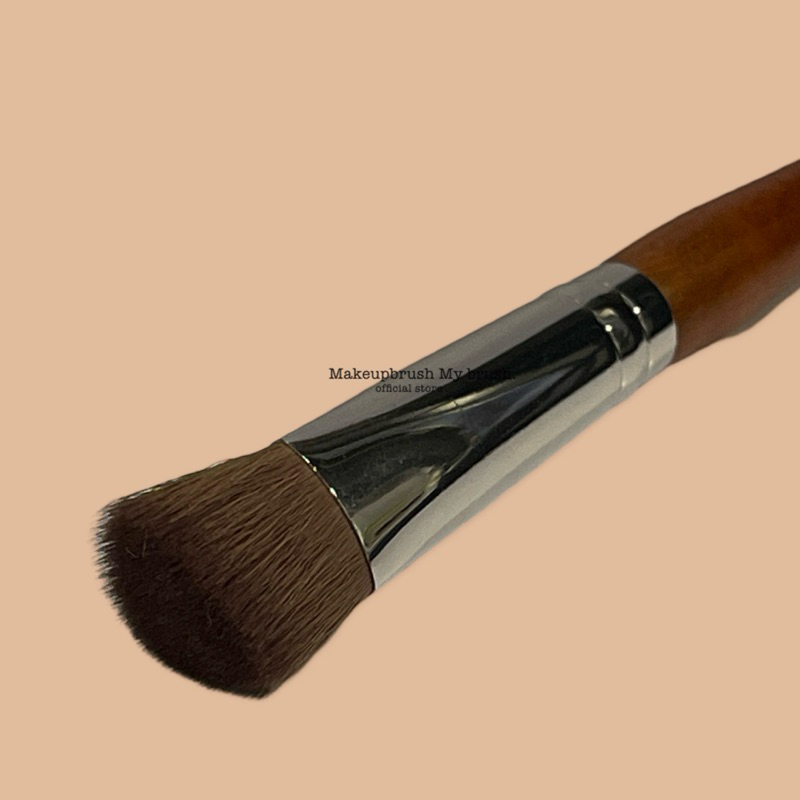 Makeupbrush ร้านไทยแท้ แปรงลงคอนซิลเลอร์สามเหลี่ยมมินิ รูปที่ 7