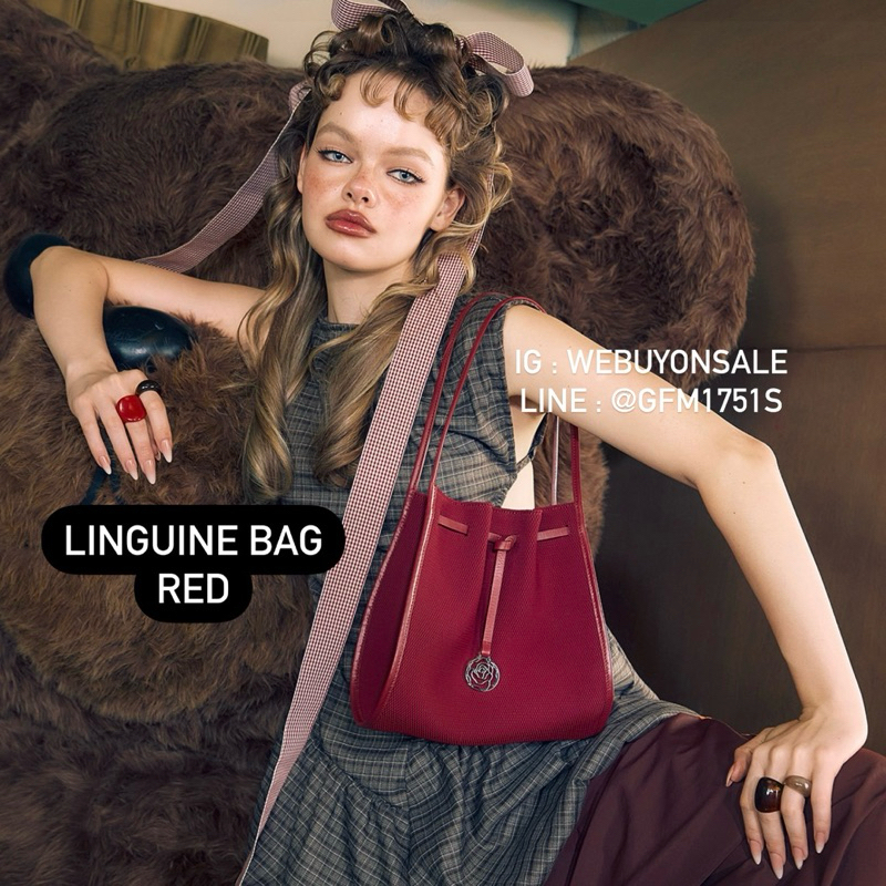 (sale/defect)‼️มีโค้ดลด‼️🍅Aristotle linguine bag‼️ทักแชทก่อนกดสั่งสินค้า‼️