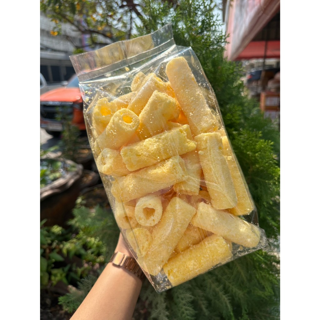 ข้าวโพดหลอดเเท่ง 35 ฿ กรอบ หอม อร่อย 200ก.