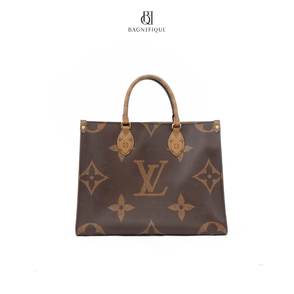 L V ON THE GO MM REVERSE MONOGRAM GHW