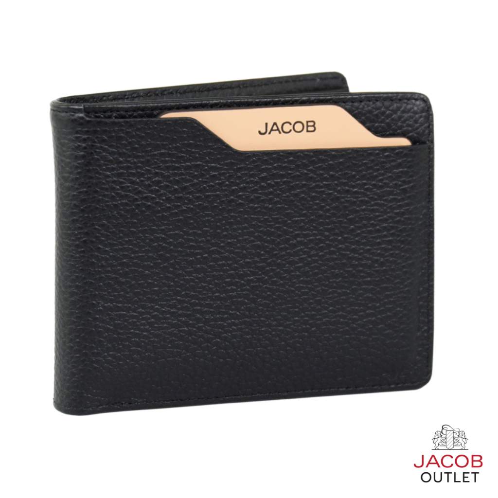 JACOB กระเป๋าสตางค์ชาย มีช่องเก็บ ID ถอดได้ - รุ่น 22543