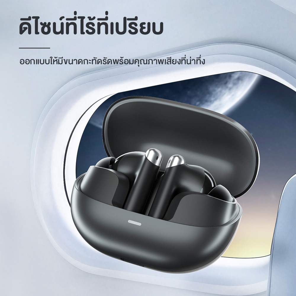 Tronsmart Sounfii R4 ENC Earphones หูฟังไร้สาย ตัดเสียงรบกวนรอบข้างได้ดี ไดร์เวอร์ไทเทเนียม 12 มม.