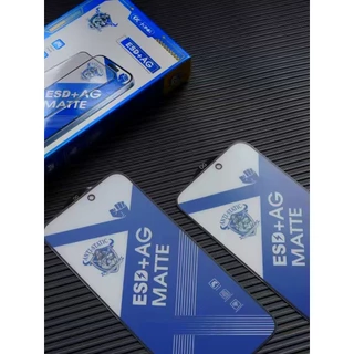 ESD/AG(10IN1)ฟิล์มกระจกเต็มจอ แบบด้าน I6+ I7 I8 7+ 8+ X XS XR Xmax 11 11PM 12 12pro 13 13PM 14 14PM I15 5PM 16 16PM