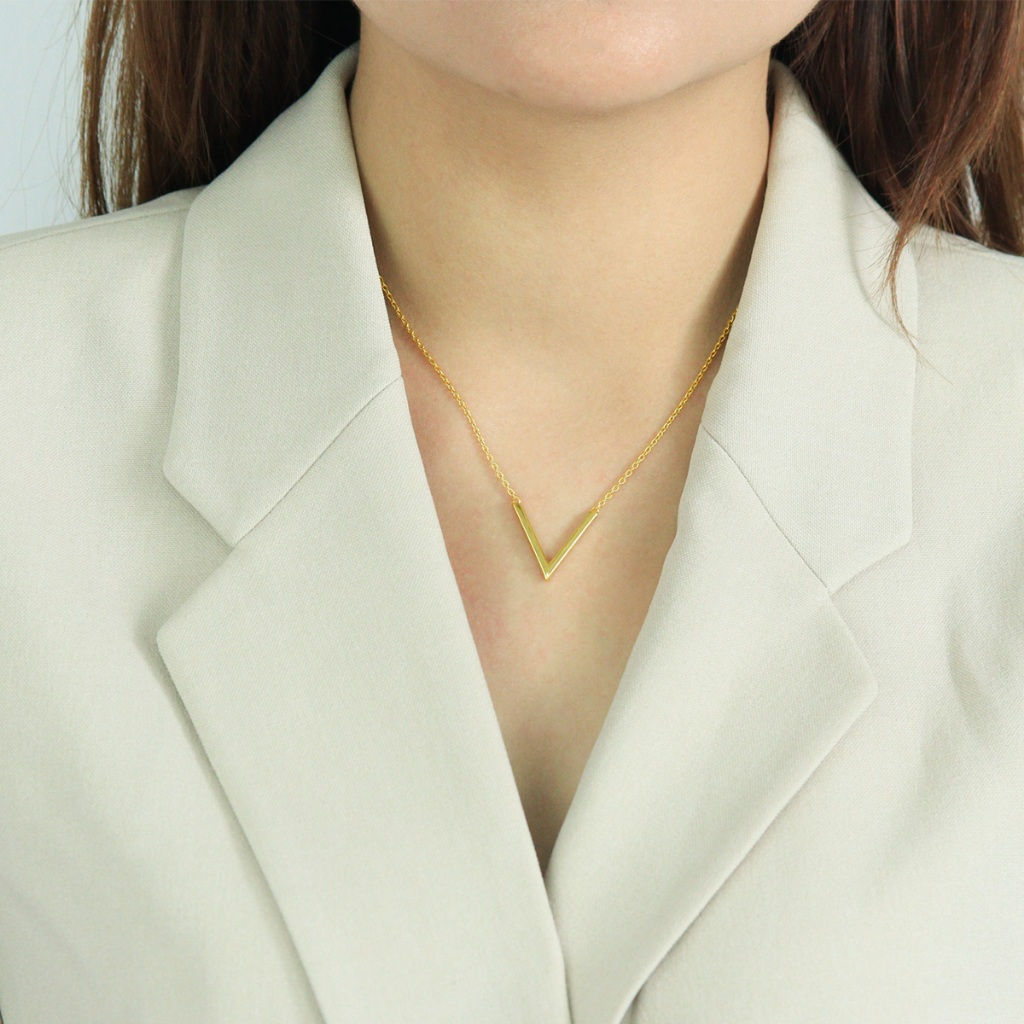 Jewellista จี้พร้อมสร้อยคอ Voda เงินแท้925 - รูปที่ 3