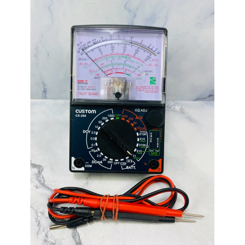 มัลติมิเตอร์ CUSTOM CX-280 Made in Japan (Mar31 : Custom)