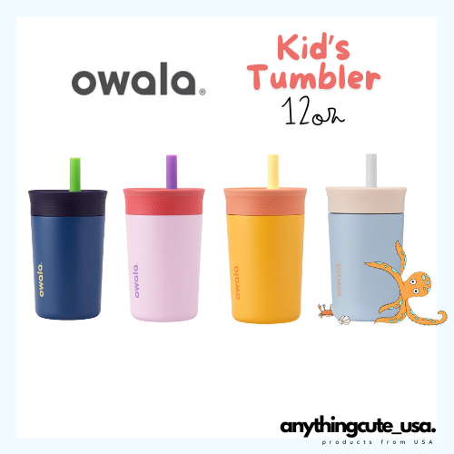 (พรีออเดอร์ 14 วัน) Owala Kid's Tumbler 12oz Stainless Steel