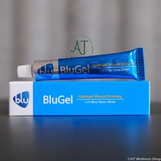 บลูเจล BluGel เจลเพิ่มความชุ่มชื้น ช่วยกำจัดเนื้อตาย และมียาฆ่าเชื้อโรค 15 กรัม (1 หลอด)