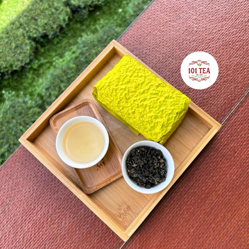 ไร่ชา 101 ชาอู่หลงผสมใบข้าวหอม ขนาด 200 g. ยอดใบชา เกรดพรีเมี่ยม Oolong Rice Tea