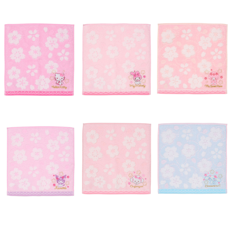 ผ้าเช็ดหน้า Sanrio (Sakura2025)