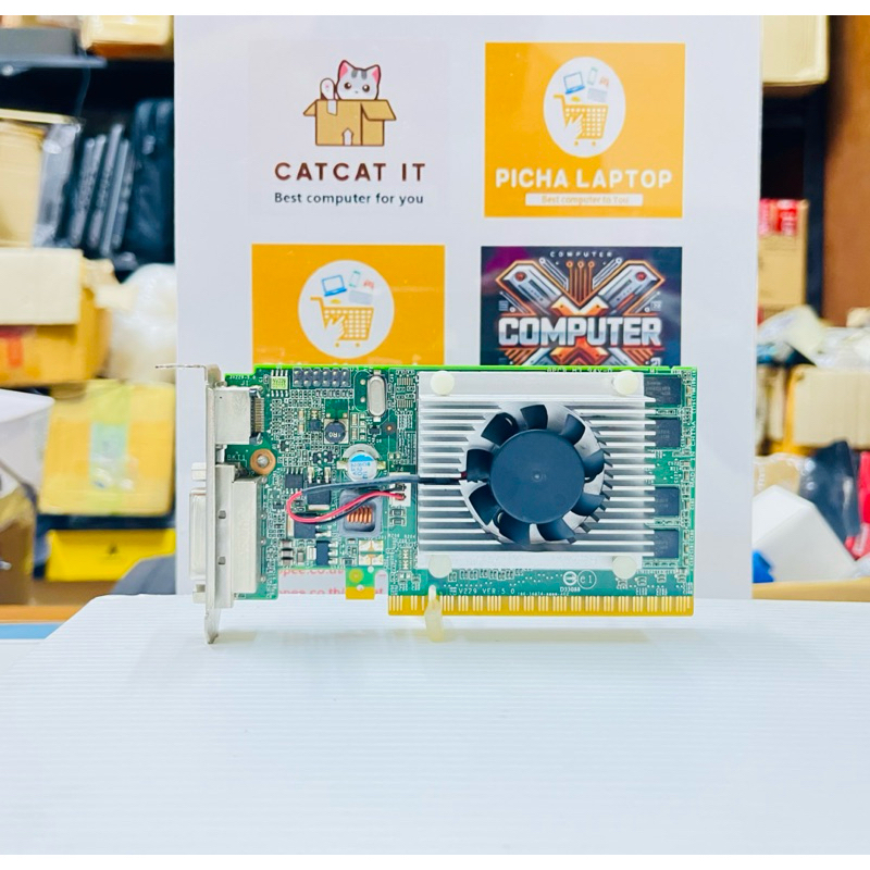 Nvidia GeForce405 512MB HDMI DVI มือสอง หายากมาก แรงกว่า GT210 63% (คลัง5)