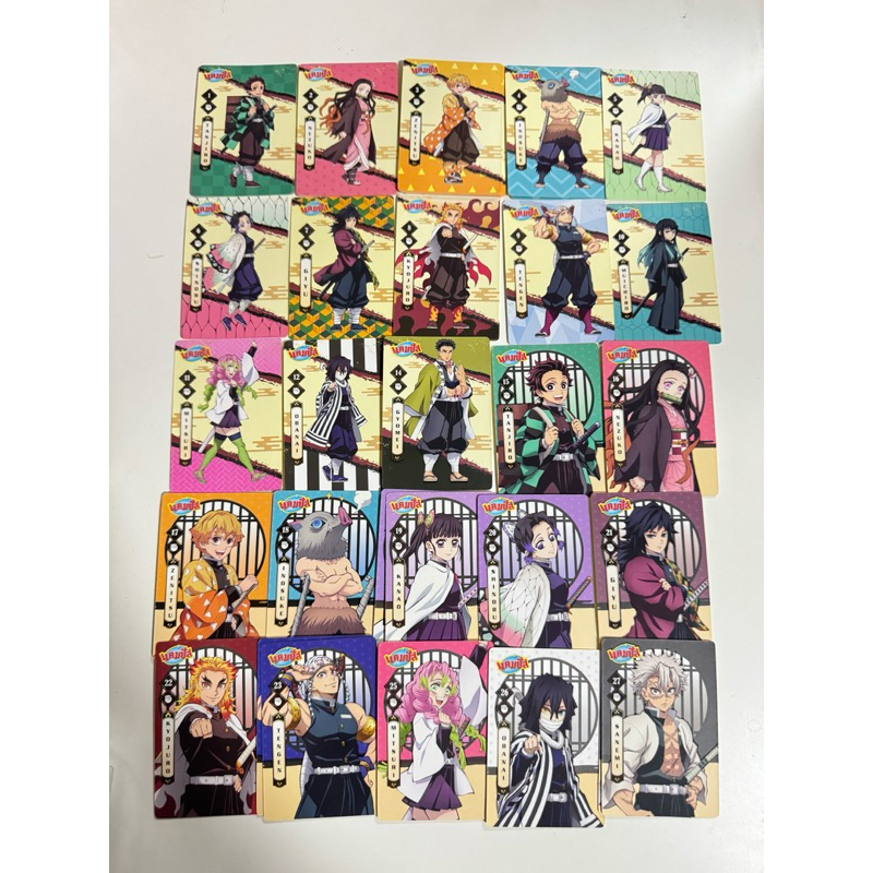 การ์ดดาบพิฆาตอสูร แคมปัส  no.1-27