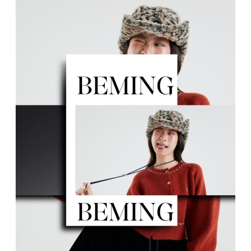 (พร้อมส่ง) 400.- คาร์ดิแกน Bemingtop749(ไซส์M) - BMG Knit Cardigan Ver.25 //มือหนึ่ง