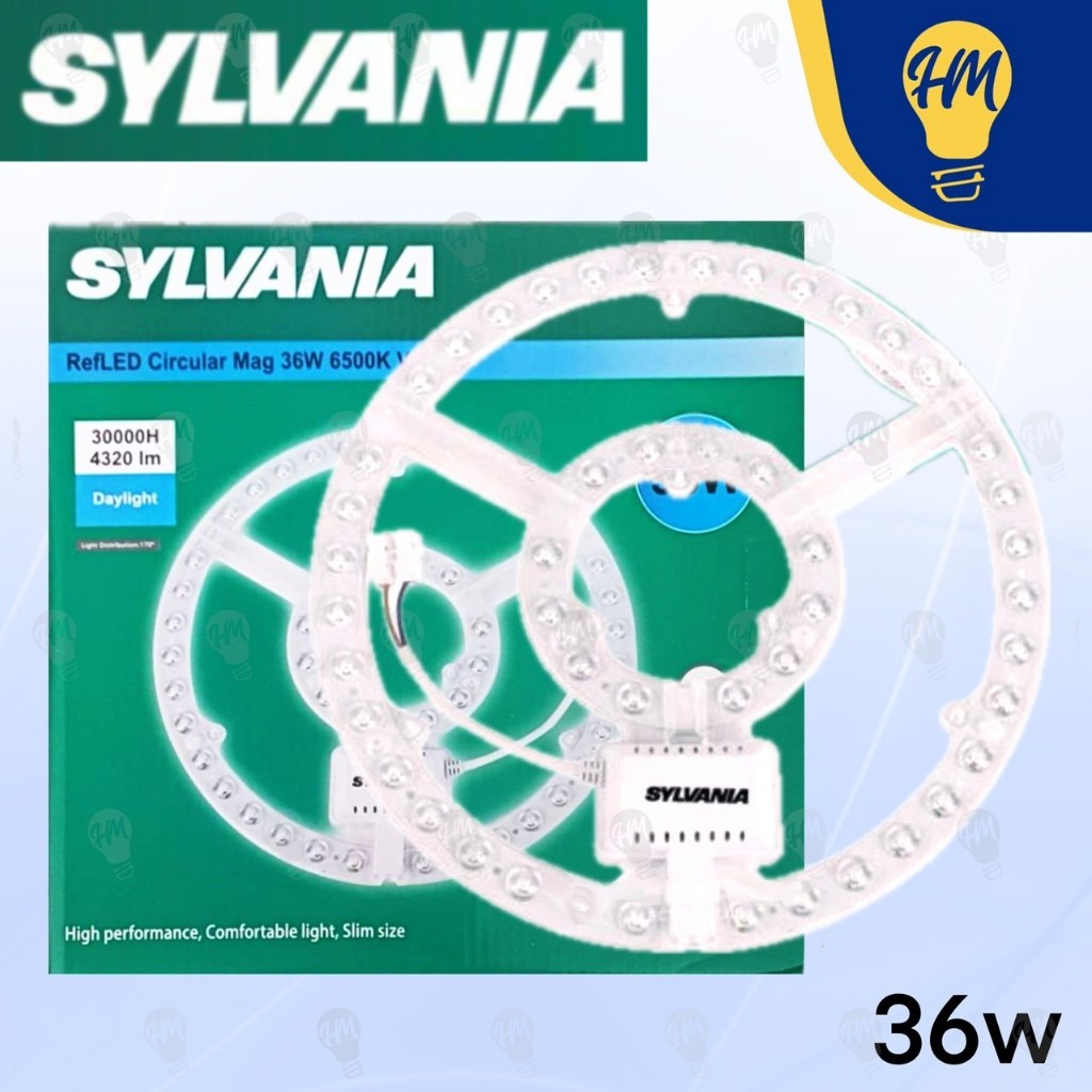 Sylvania แผงไฟ LED 28W 36W แสงขาว