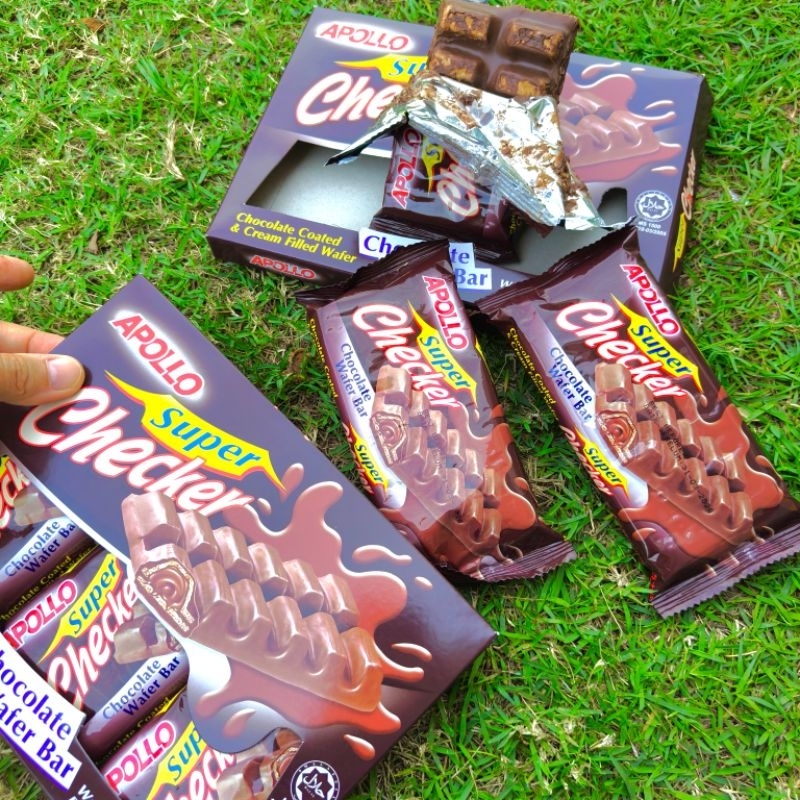 ช็อคโกแลต เวเฟอร์ แสนอร่อย Apollo Super Checker