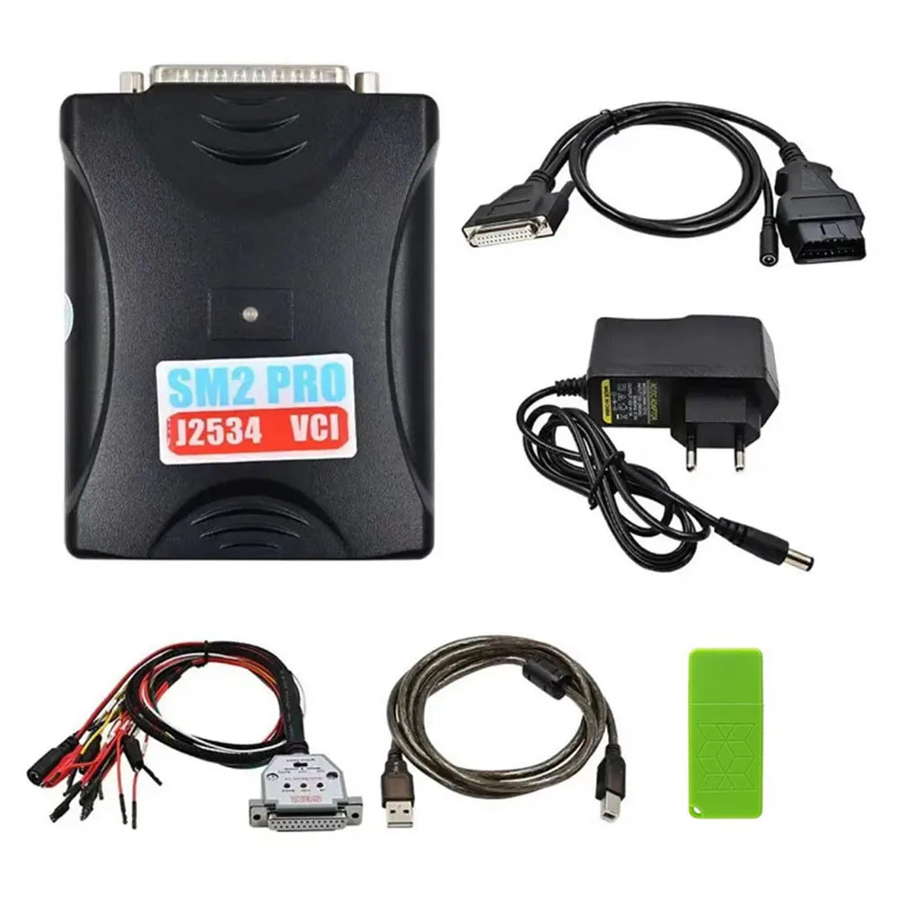 SM2 Pro J2534 V2.21.22VCI โปรแกรมเมอร์ ECU Dongle 67 ใน 1 V1.20 OBD PCM Bench 67 ใน 1 ECU Flash Tool