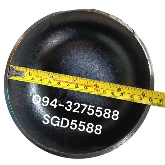 ฝาครอบเหล็กSCH40 แบบเชื่อมขนาด 6"