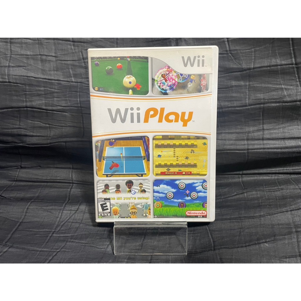 แผ่นเกมส์ Wii Game : Wii Play : Wii US