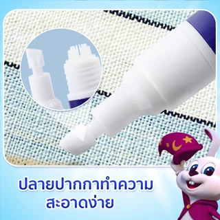Rabito ผลิตภัณฑ์ทําความสะอาดปากกาขจัดคราบ ปากกาเคมี คราบสกปรก ขจัดคราบบนเสื้อผ้า รอยเปื้อน ขนาดพกพา ใช้งานง่าย 10มล. F8