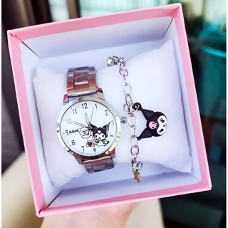 set นาฬิกา sanrio ฟรีกำไรและกล่องตามรุป