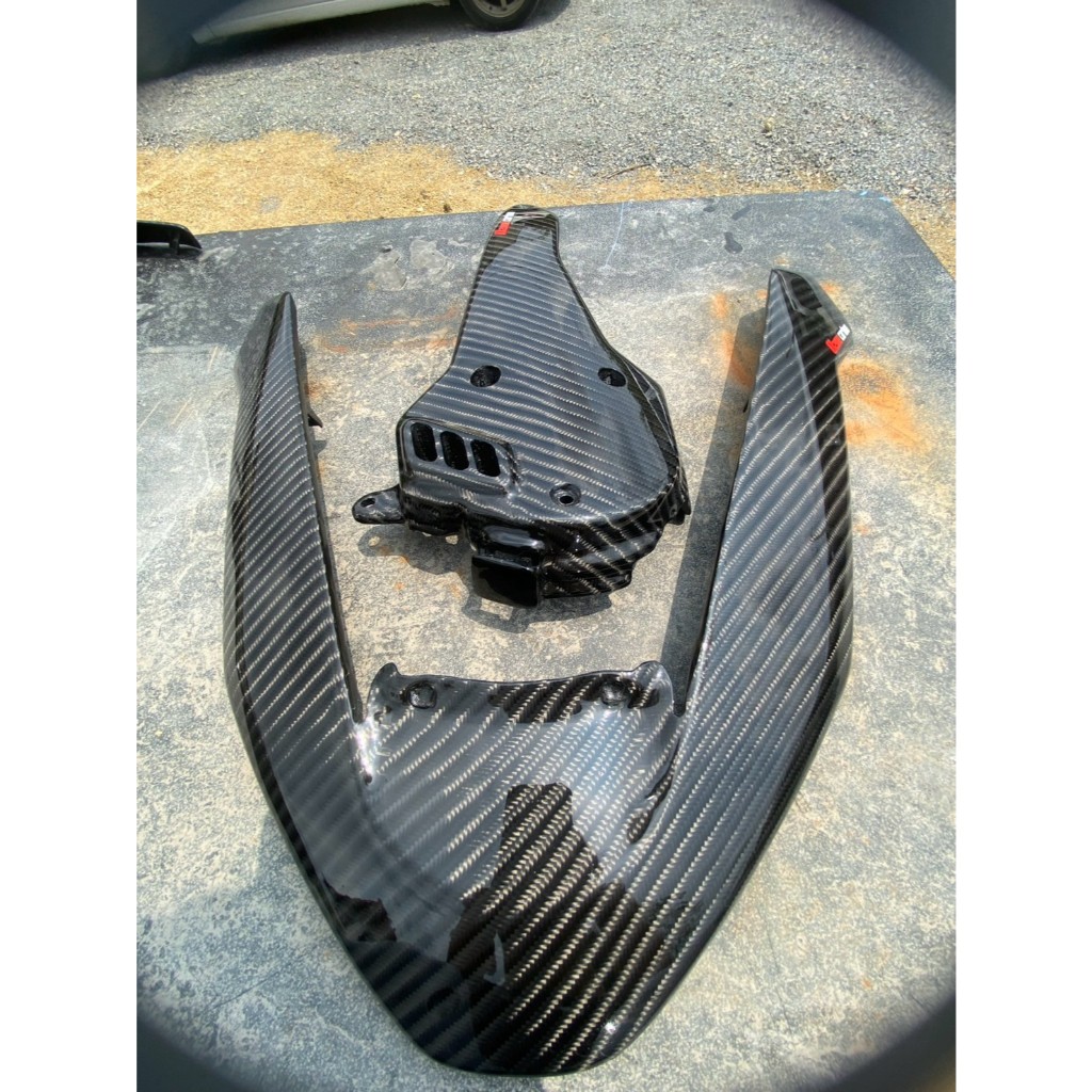 ชิวหน้า PCX 160 2025 คาร์บอนแท้100% ชิ้นงานเบิกศูนย์