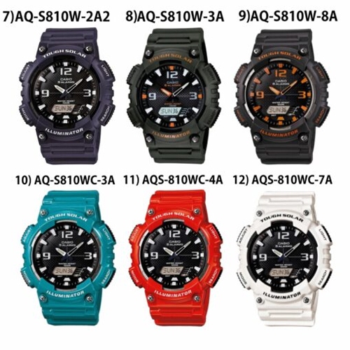 สายนาฬิกาใช้ได้กับ Casio และ Sport Watch สายดำด้าน ใช้กับรุ่น AQ-S810W,AEQ-100W,AEQ-110W,AEQ-120W,AE-1500WH,DW-291H