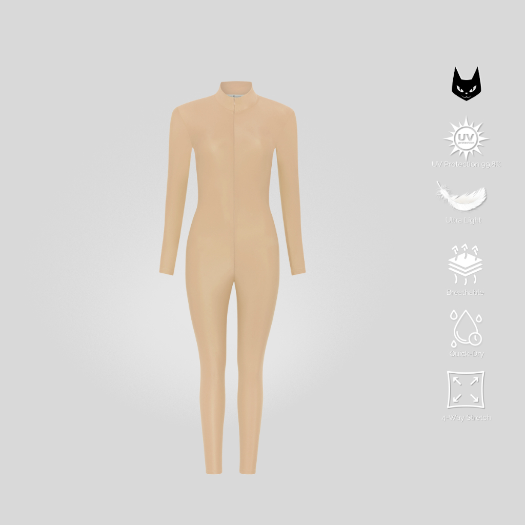 [DarkCat] Breeze Suit ชุดแนบเนื้อ UV กันโป๊ สำหรับ ตีกอล์ฟ ท่องเที่ยว เดินเทรล