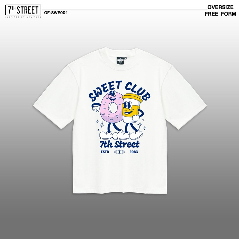 7th Steet (ของแท้) Oversize รุ่น OF-SWE001