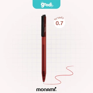 Monami รุ่น Triffis ทริฟฟิส ปากกาลูกลื่น ขนาดหัว 0.5 / 0.7 / 1.0 มม. (1 ด้าม)