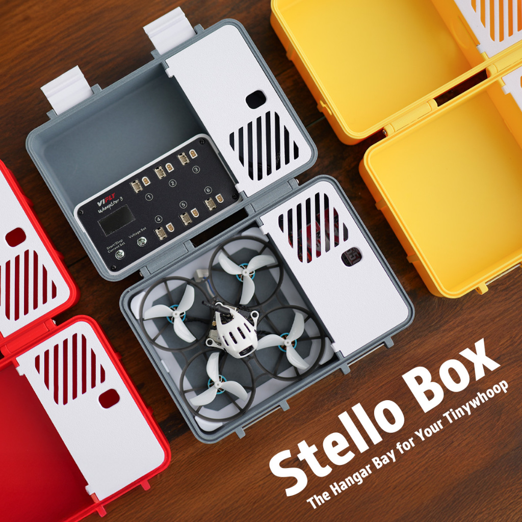 Stello Box กล่องสำหรับโดรน Tinywhoop ไซส์ 65 / 75 / 75Pro