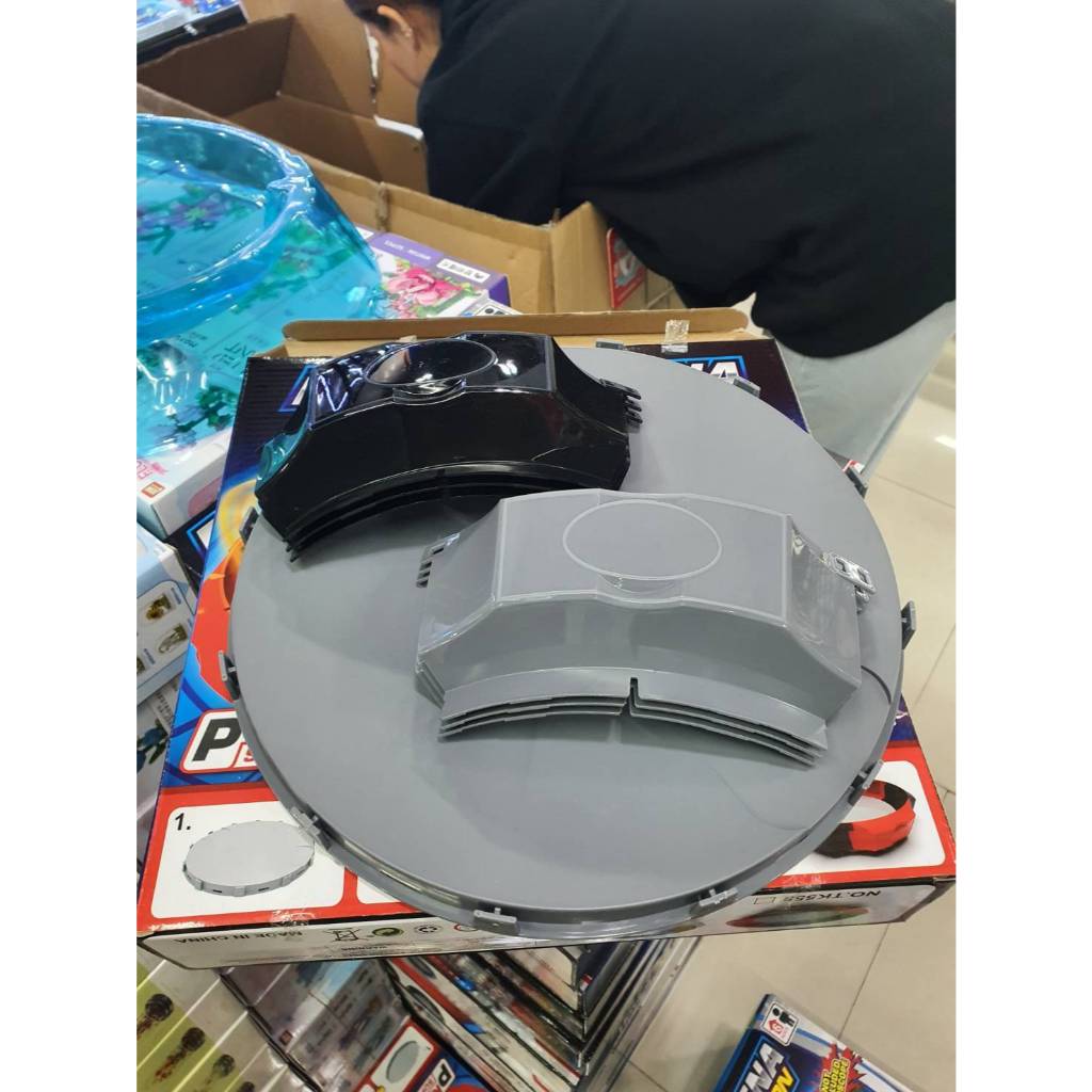 พร้อมส่ง!! สนามเบย์เบลด ถาดเบย์เบลด Beyblade ลูกข่าง เบย์เบลด BATTLEARENA