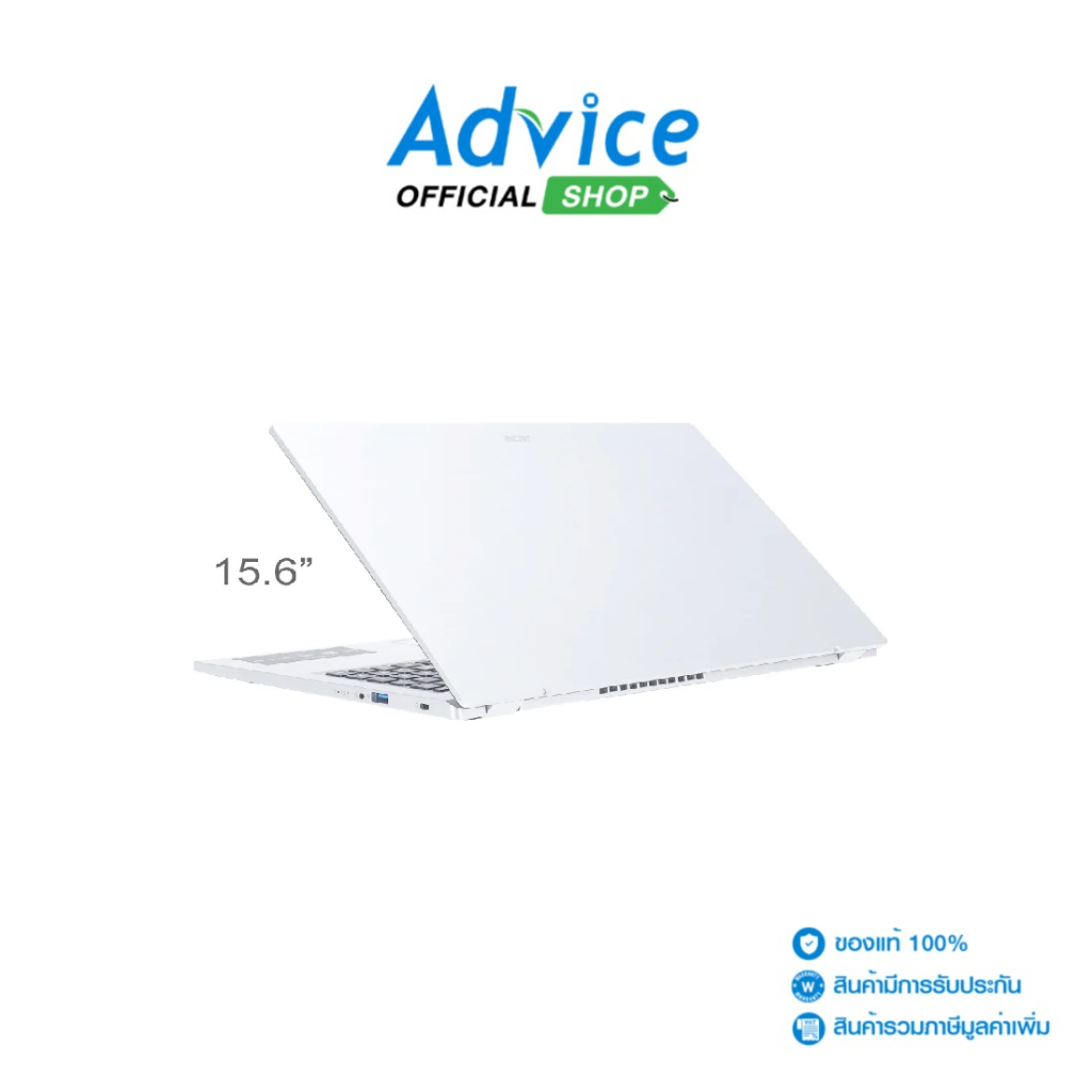 Acer Notebook (โน๊ตบุ๊ค) Aspire Go 15 AG15-41P-R031 (Pure Silver) - A0165648