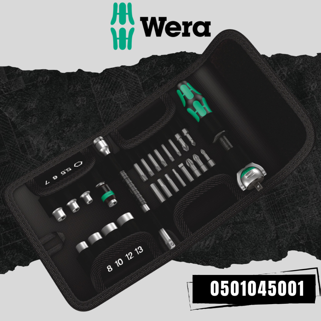 WERA ชุดประแจ ชุด 26 ชิ้น ขนาด 1/4" Zyklop Speed No.05051045001