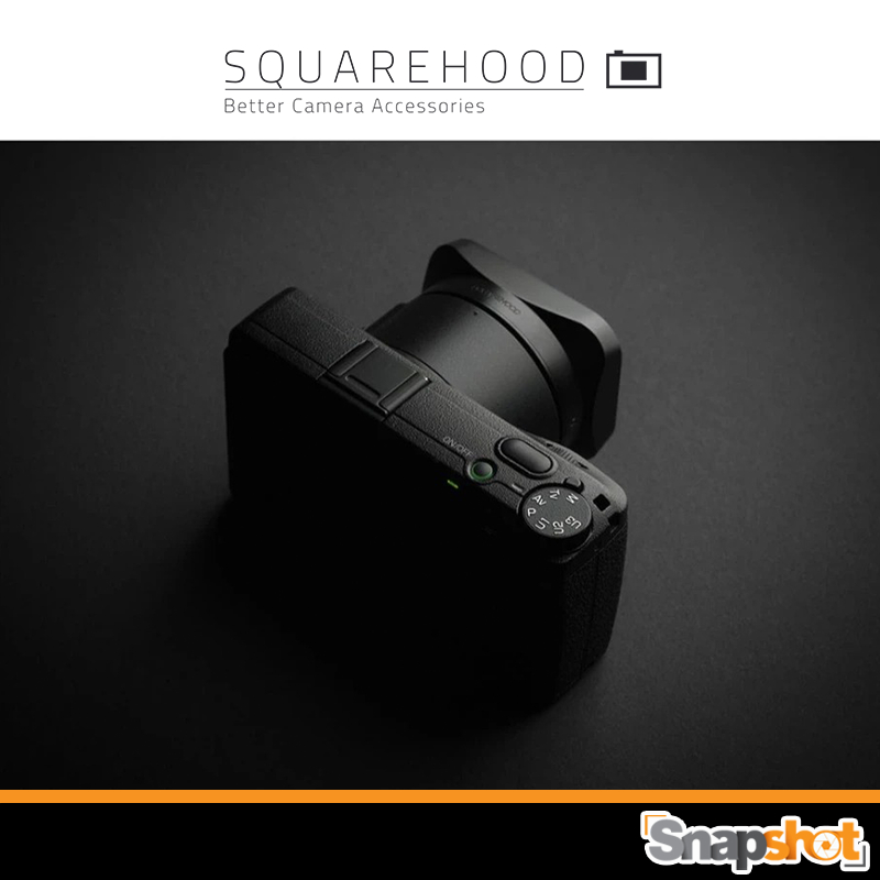 Squarehood  Ricoh GR III, IIIX. (Model P) รุ่นไม่มี filter กระจก ต้องใช้ร่วมกับ GA-1 / GA-2 เลนส์ฮูด