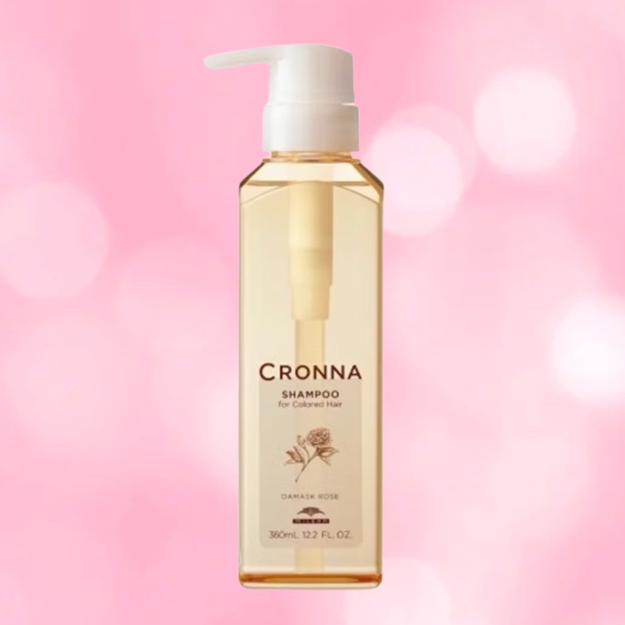 MILBON CRONNA FOR COLORED HAIR 360 ML.แชมพู สำหรับผมทำสี ให้ผมนุ่มลื่น เงางาม ไม่ชี้ฟู ช่วยป้องกันสีเฟดเร็ว