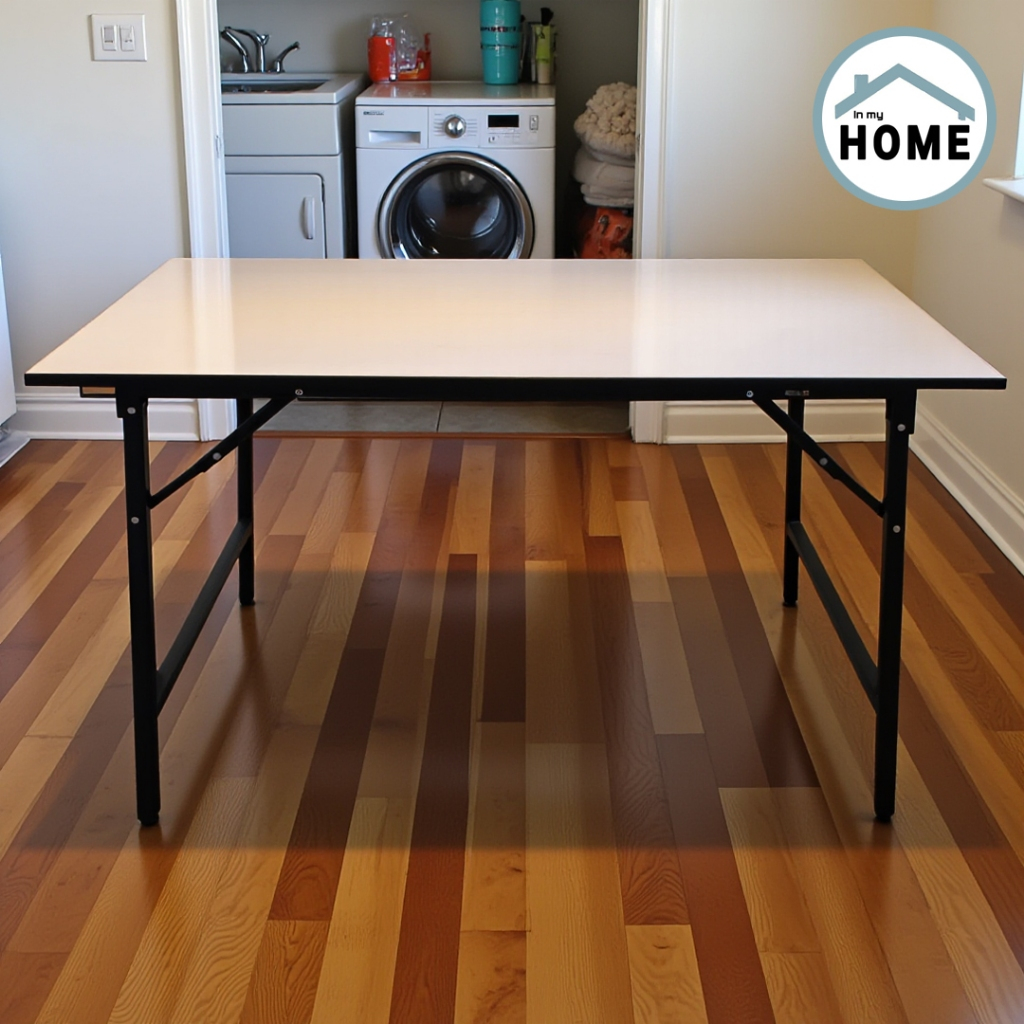 โต๊ะพับอเนกประสงค์ หน้าท้อปโฟเมก้า ขนาด 60x120x75cm.แข็งแรง ทนทาน (S)แพคหนาแน่นขึ้น2เท่า