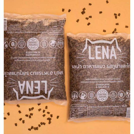 [ ยกกระสอบ = 20 kg ] Lena อาหารแมว เลน่า รสทูน่าและไก่ ผสมปลาป่น เพิ่มความอร่อย ราคา ถูกที่สุด ดีลบีเคเค แกลเลอรีภาพที่ 6