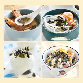 สาหร่าย สาหร่ายโรยข้าว สาหร่ายทะเลปรุงรส 300g/250g สูตรเกาหลี 拌饭海苔