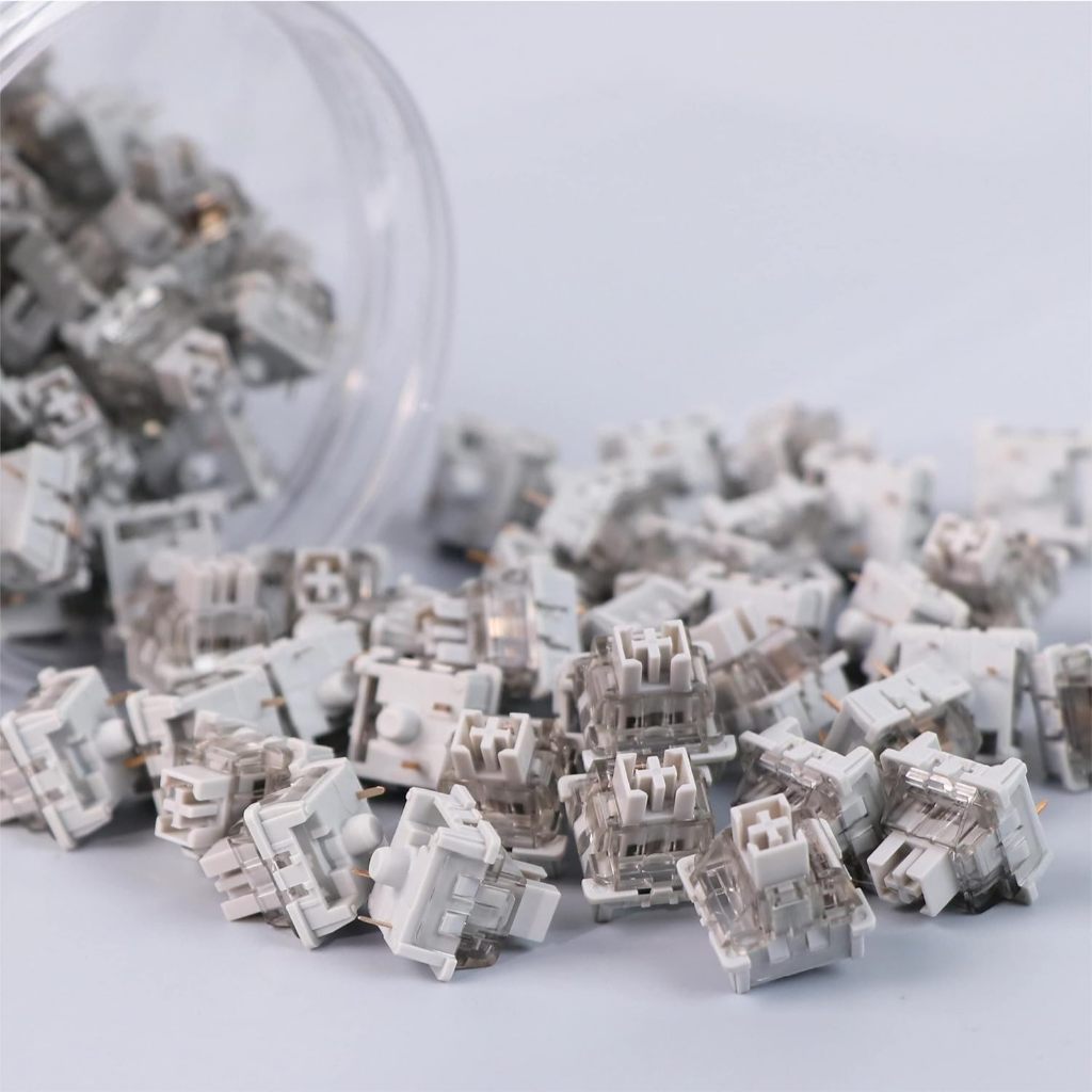 Leobog GrayWood V3 [Linear Switch] ชุดละ 10 ตัว Linear Switch / 3 Pins / Pre-Lubed