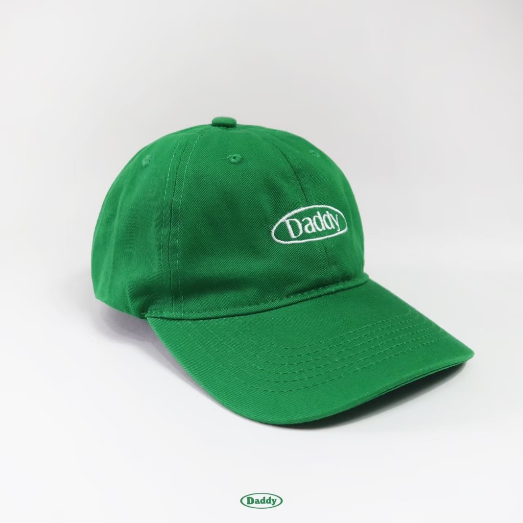 DADDY | Daddy Cap Green หมวกแก๊ป ปักลาย Daddy สีเขียว สุดเท่ห์